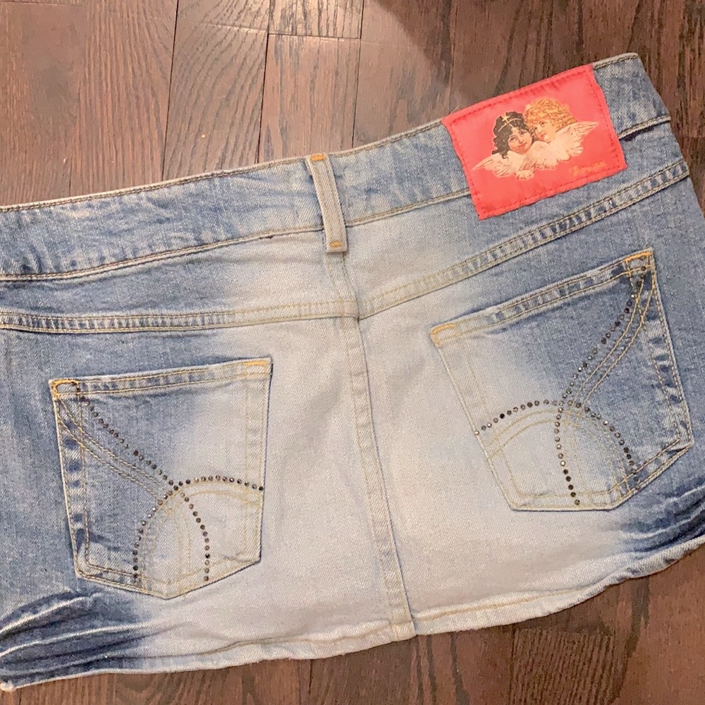 Fiorucci Y2k Denim Mini Mini